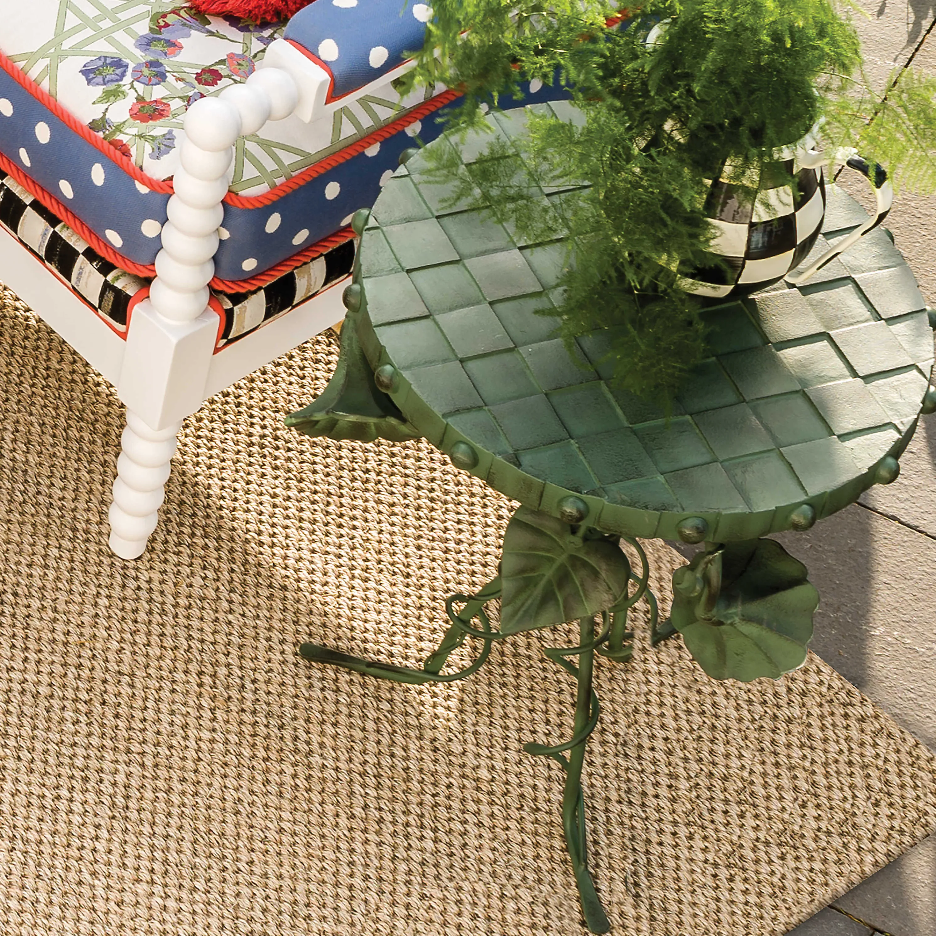 Morning Glory Accent Table