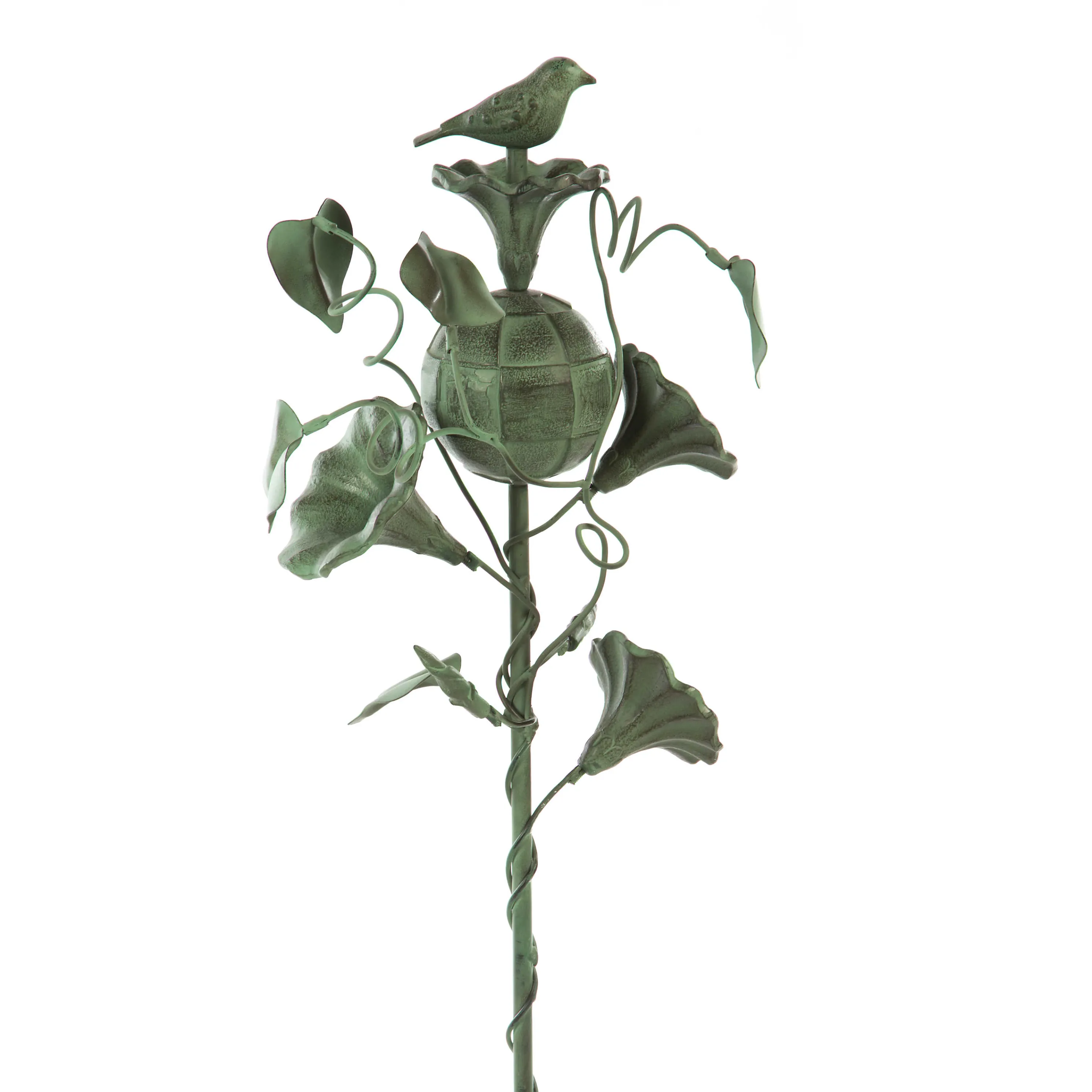 Morning Glory Garden Stake