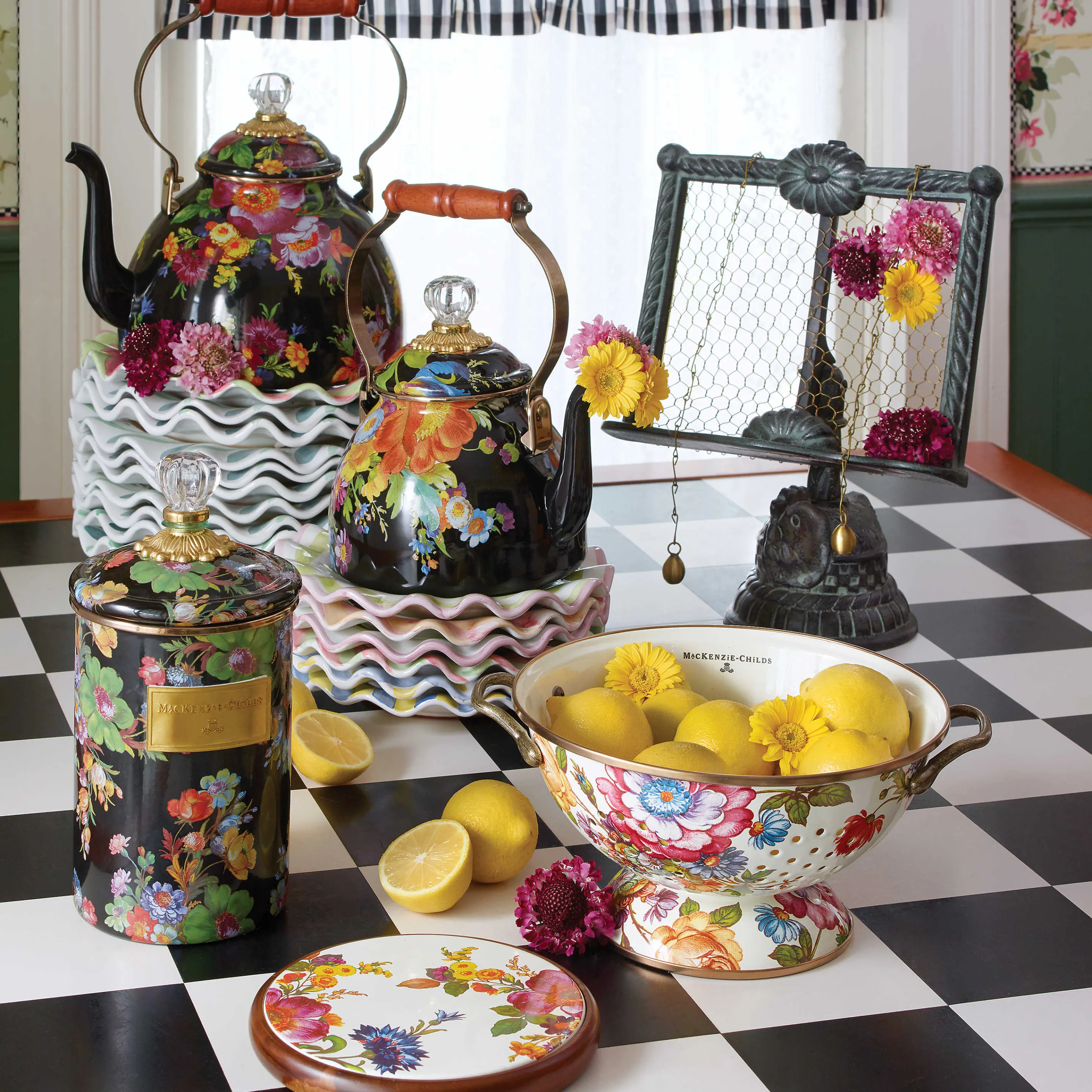 Nesting Chicken Cookbook Stand