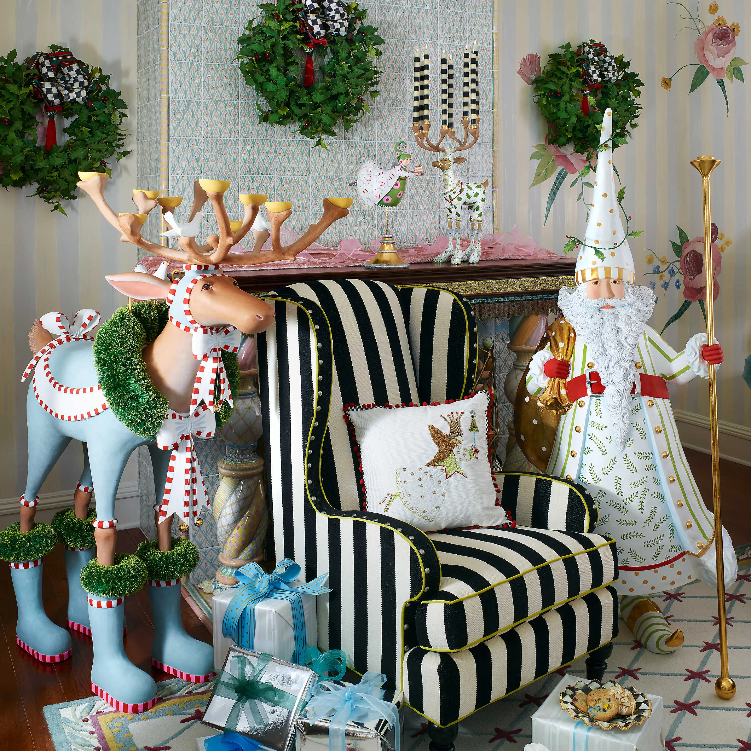 Patience Brewster Dash Away Dasher Deer Display Figure