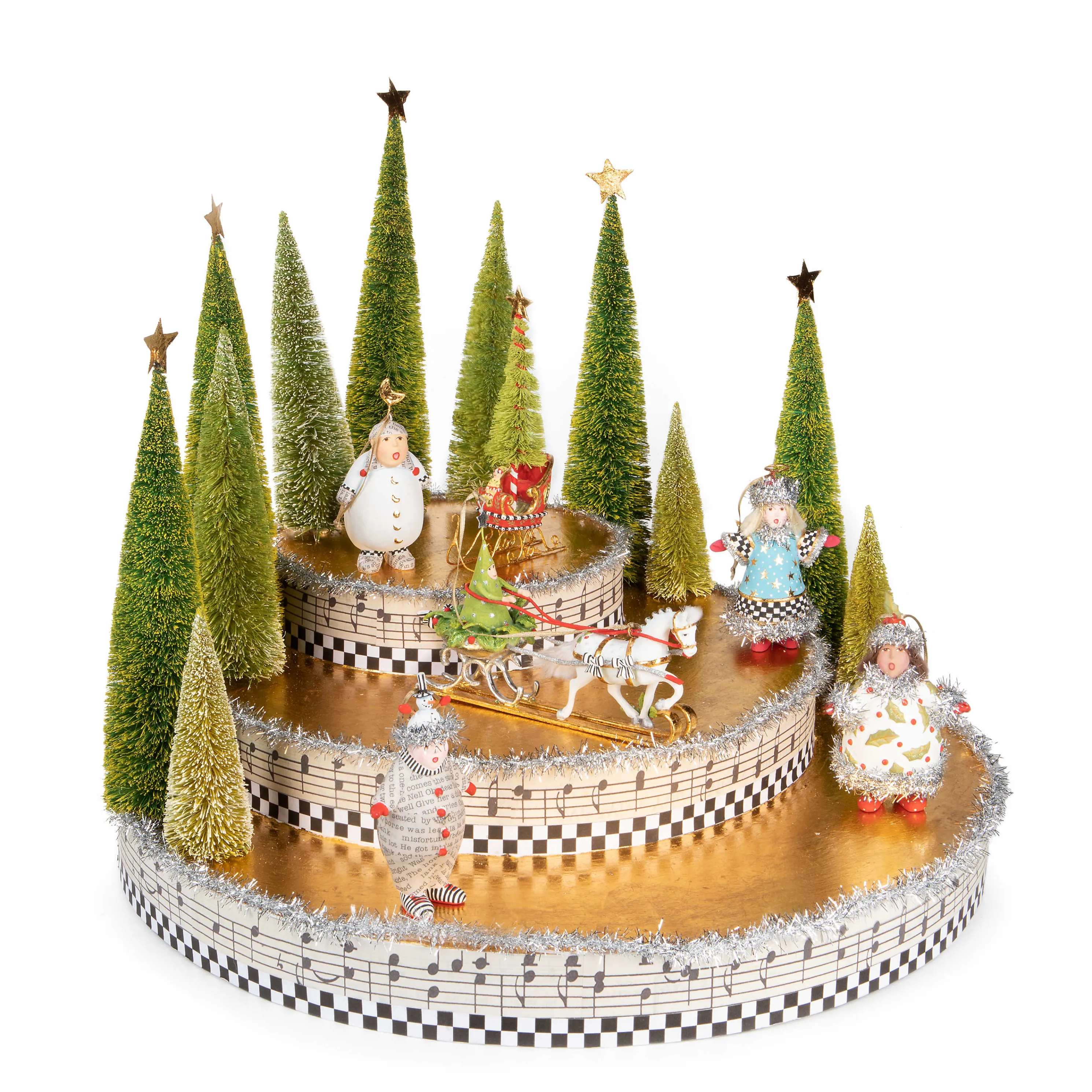 Patience Brewster Holiday Carolers Display