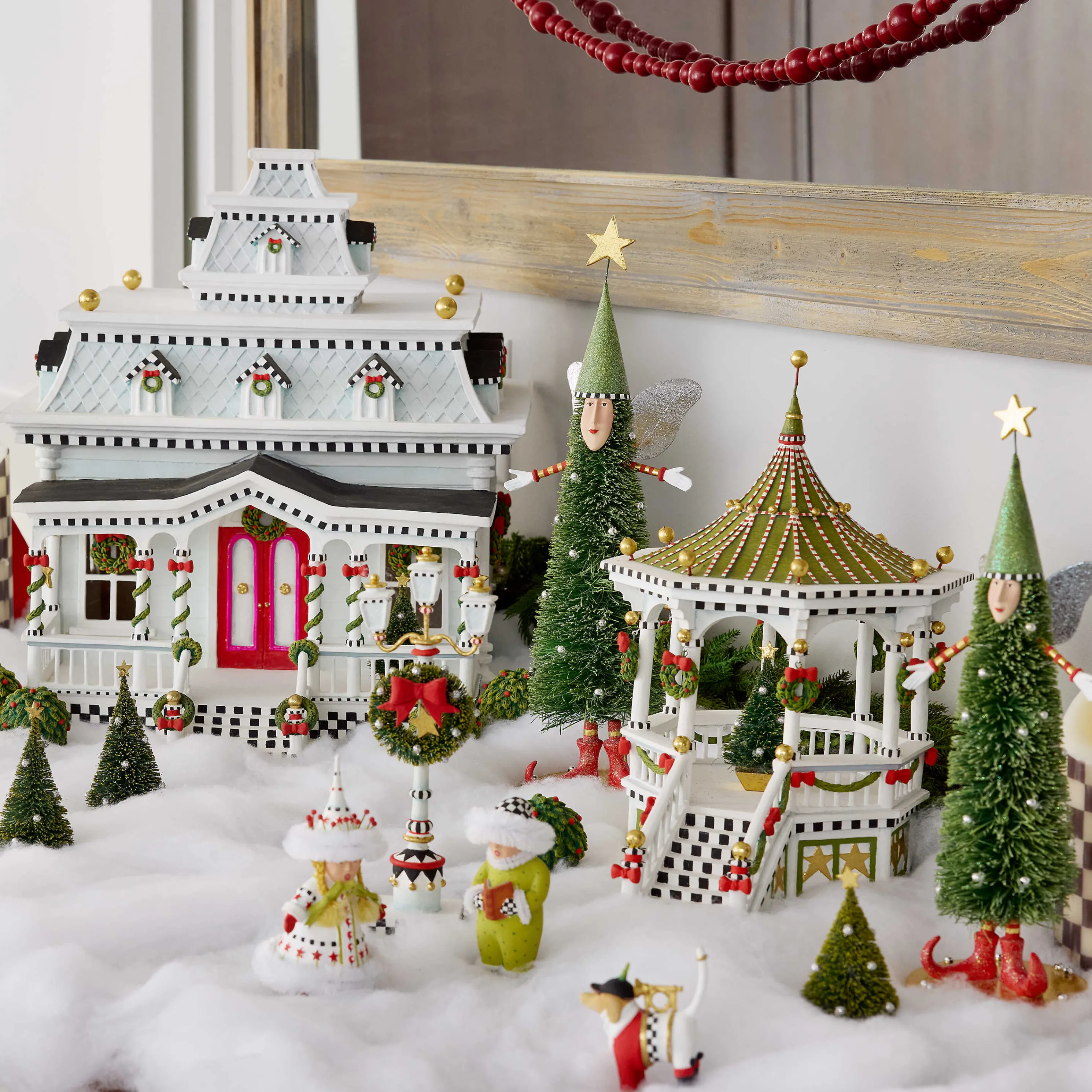 Patience Brewster Caroler Gazebo Display