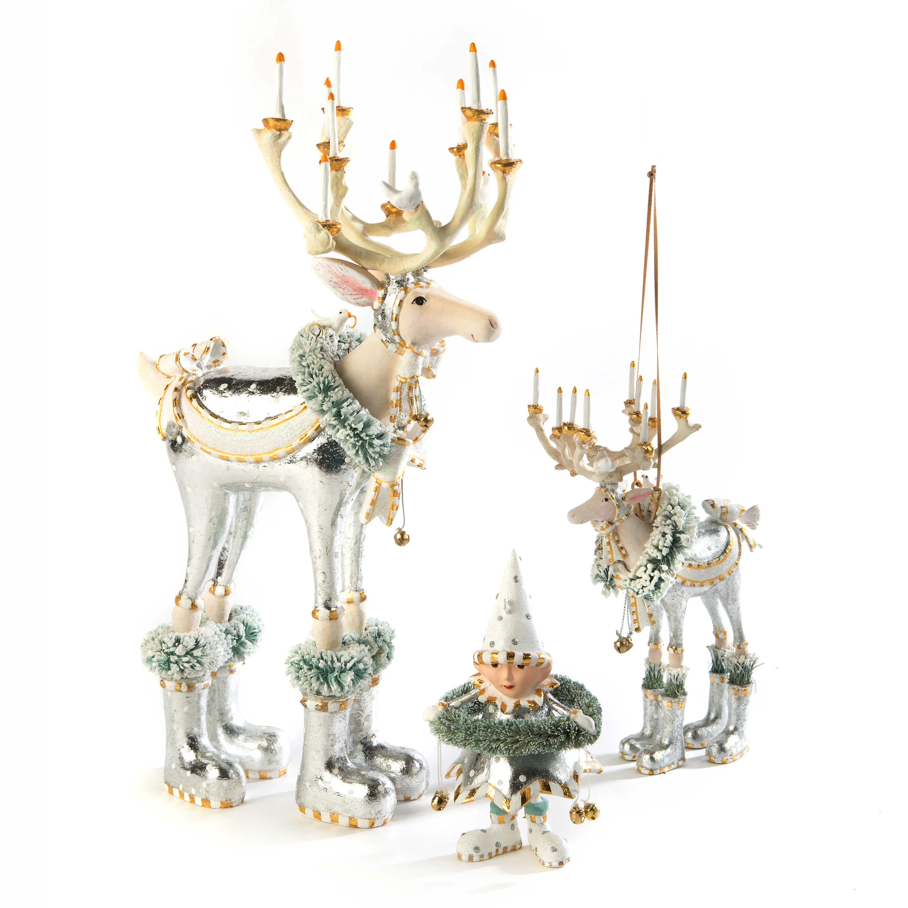 Patience Brewster Moonbeam Dasher Reindeer Figure