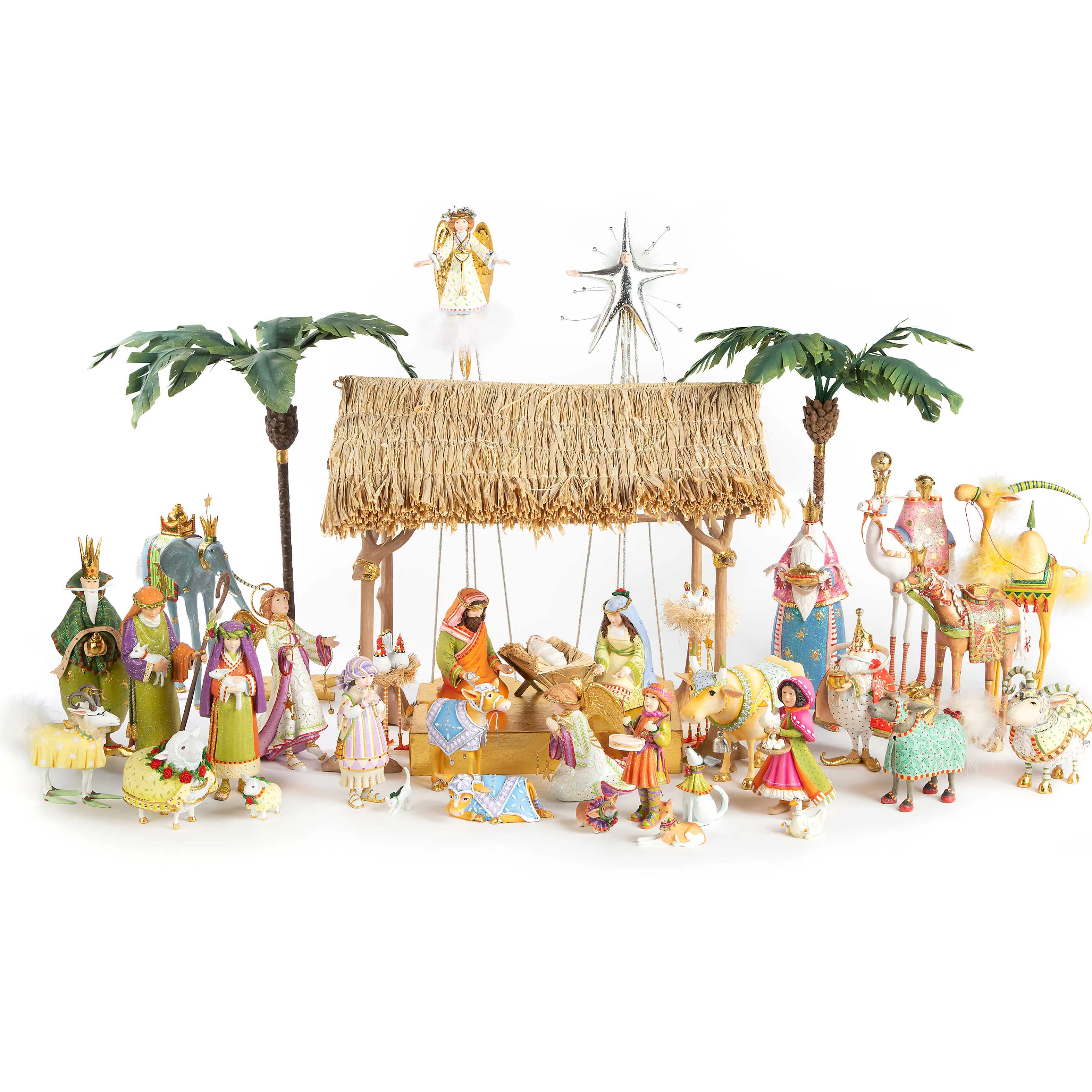 Patience Brewster Nativity Manger Ram Figure