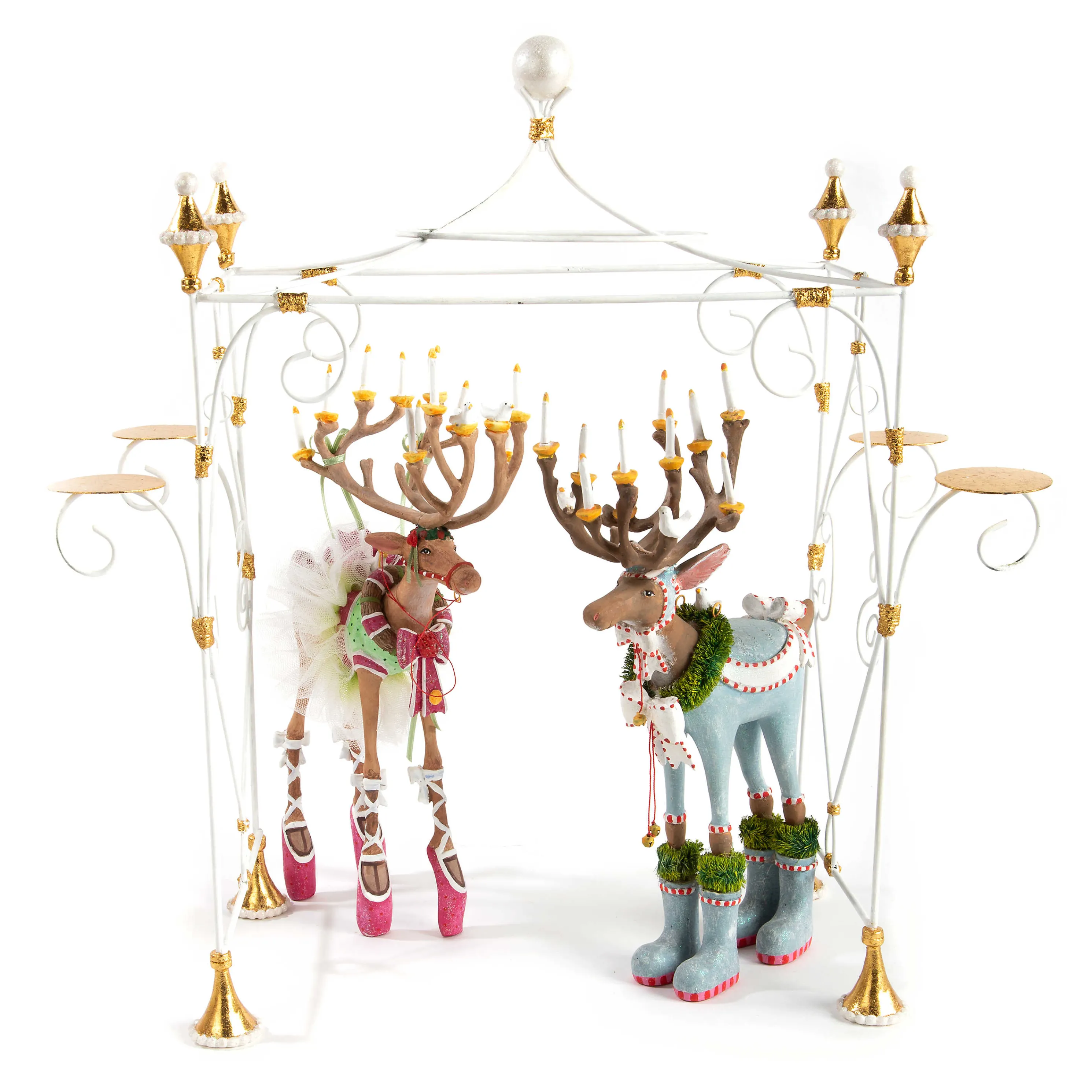 Patience Brewster Dash Away Dasher Reindeer Figure