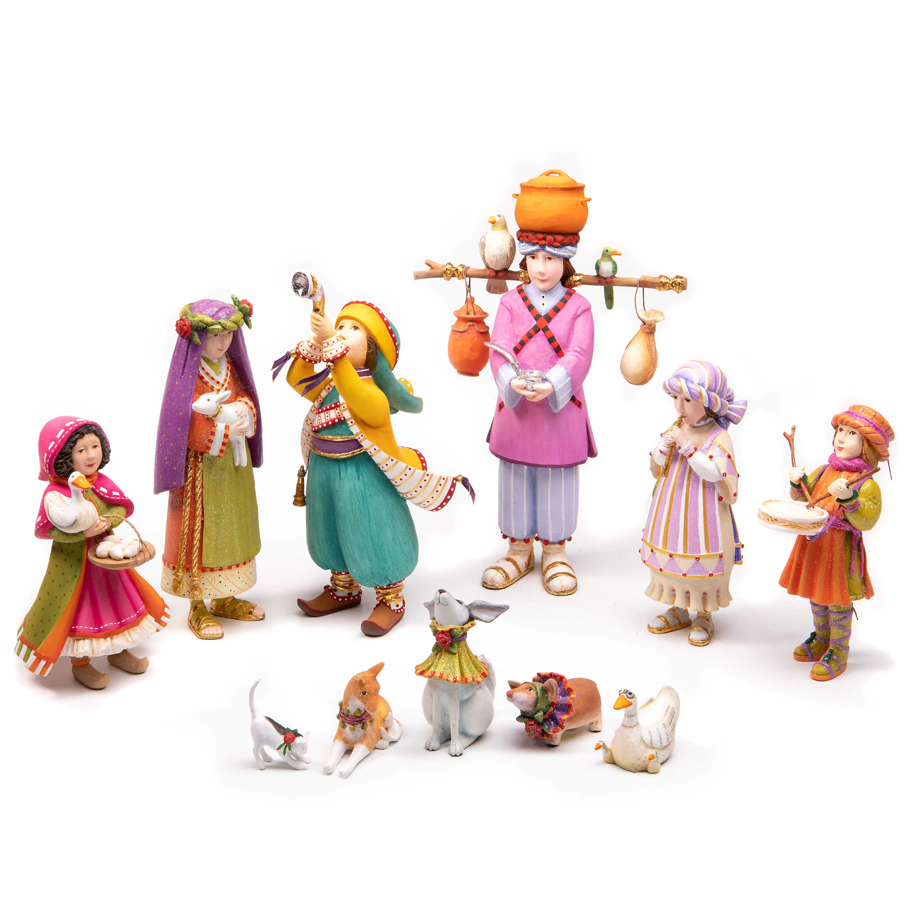 Patience Brewster Nativity Manger Figures Set