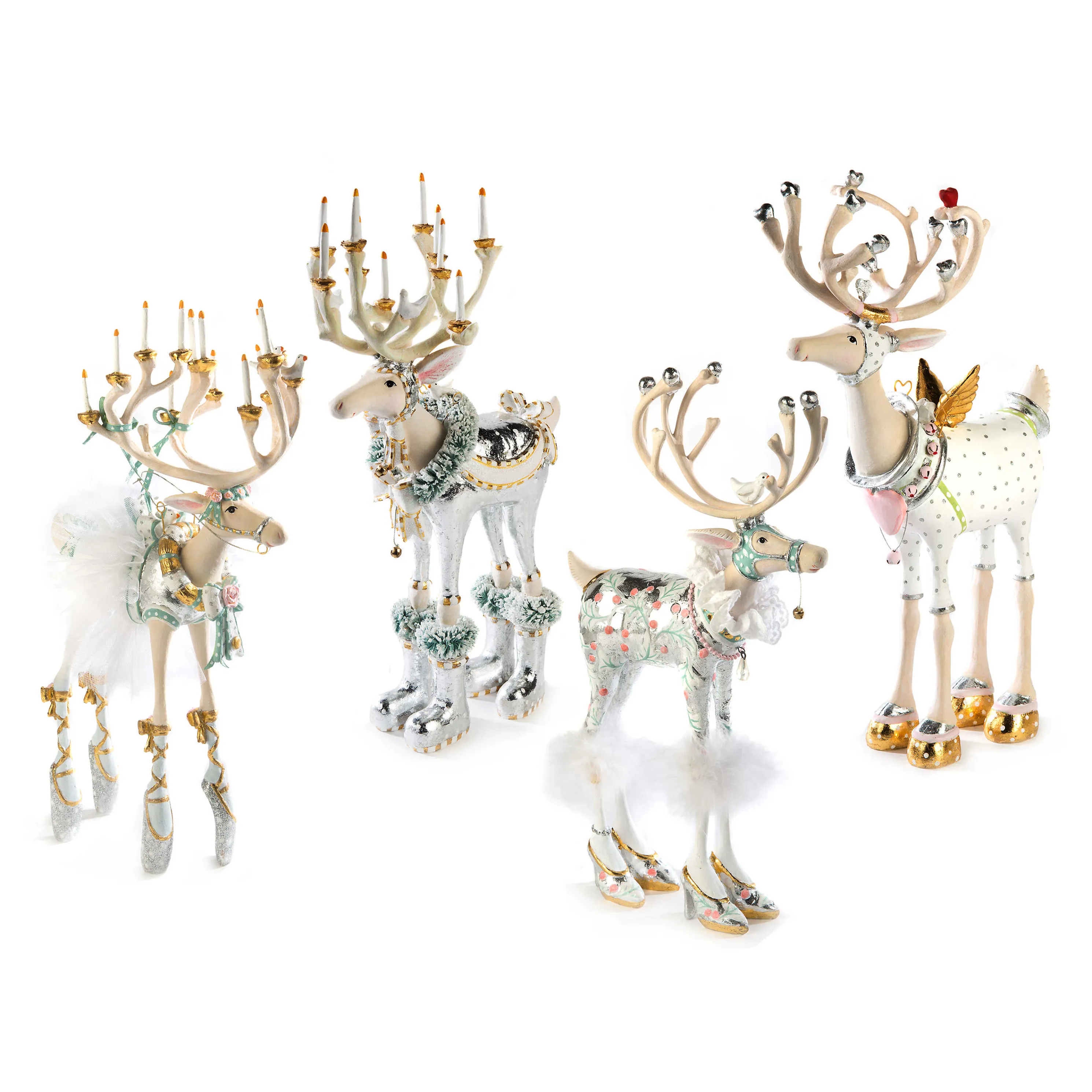 Patience Brewster Moonbeam Reindeer Figure Set-A