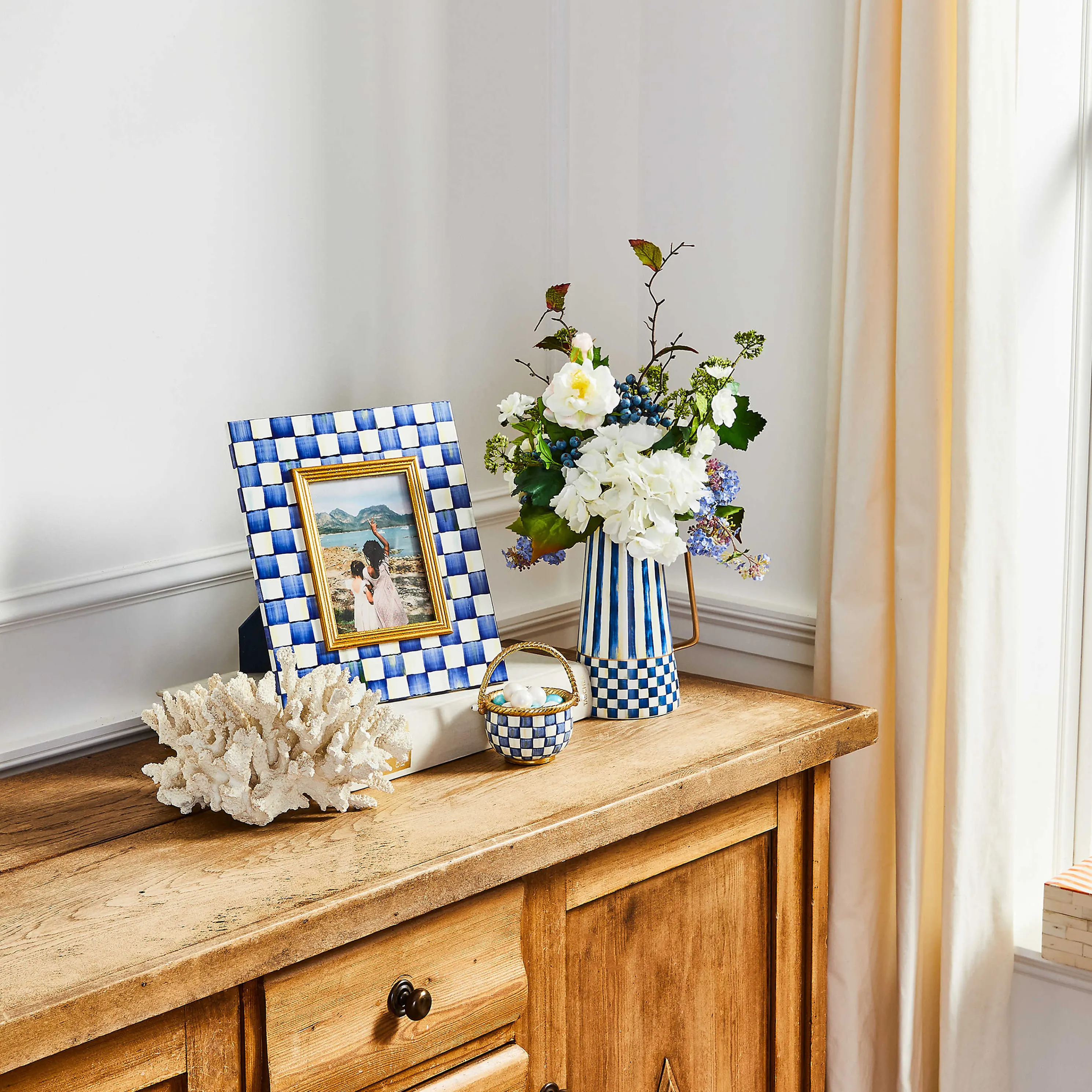 Royal Check Enamel Frame - 5