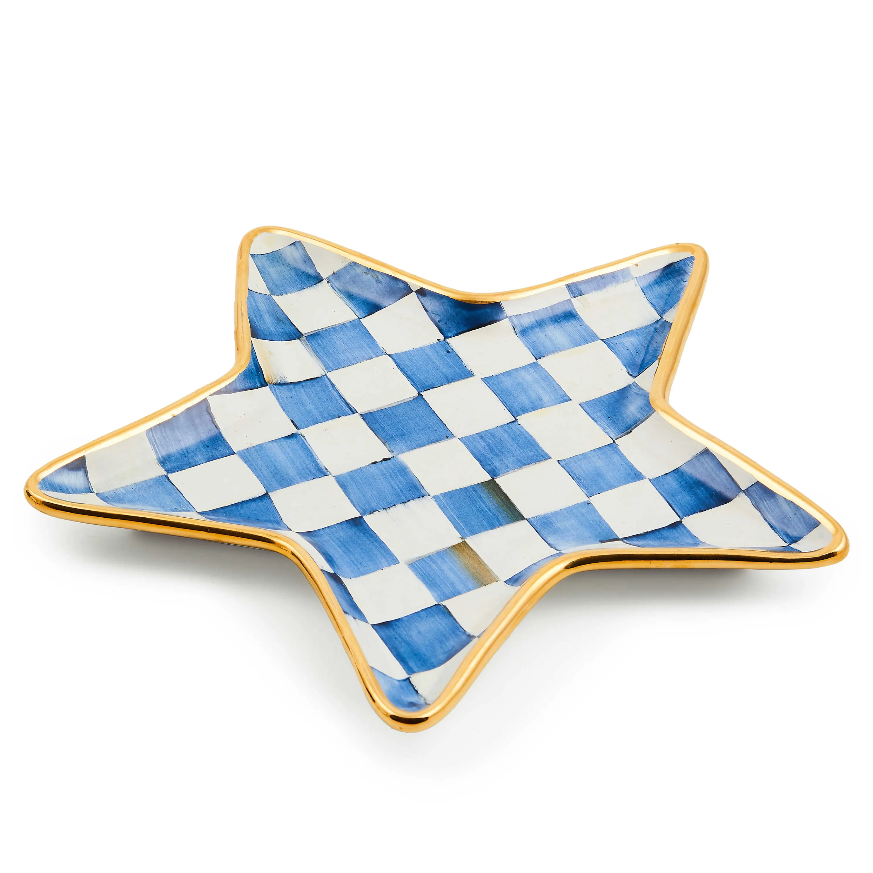 Royal Check Star Plate