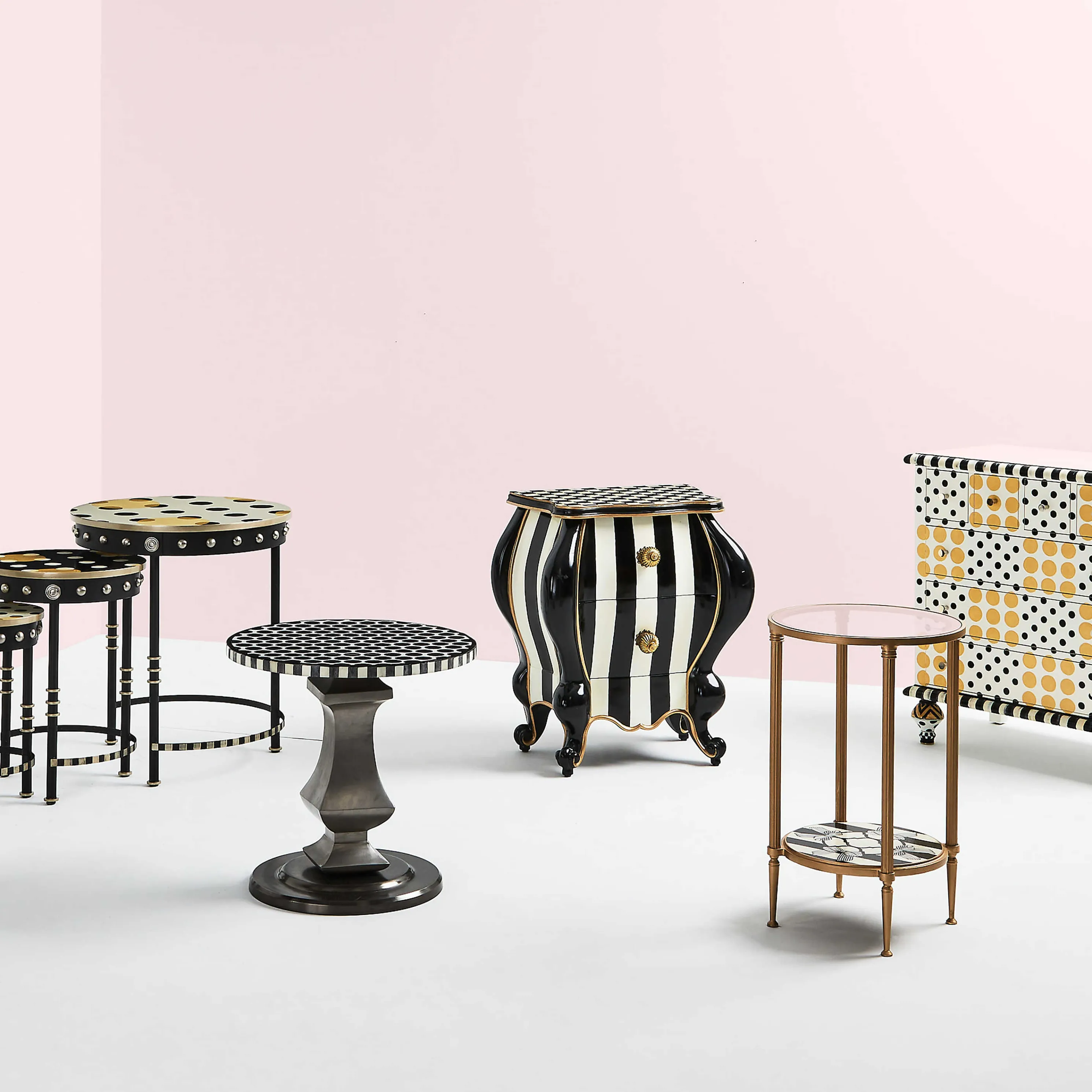 Spot On Accent Table - Black