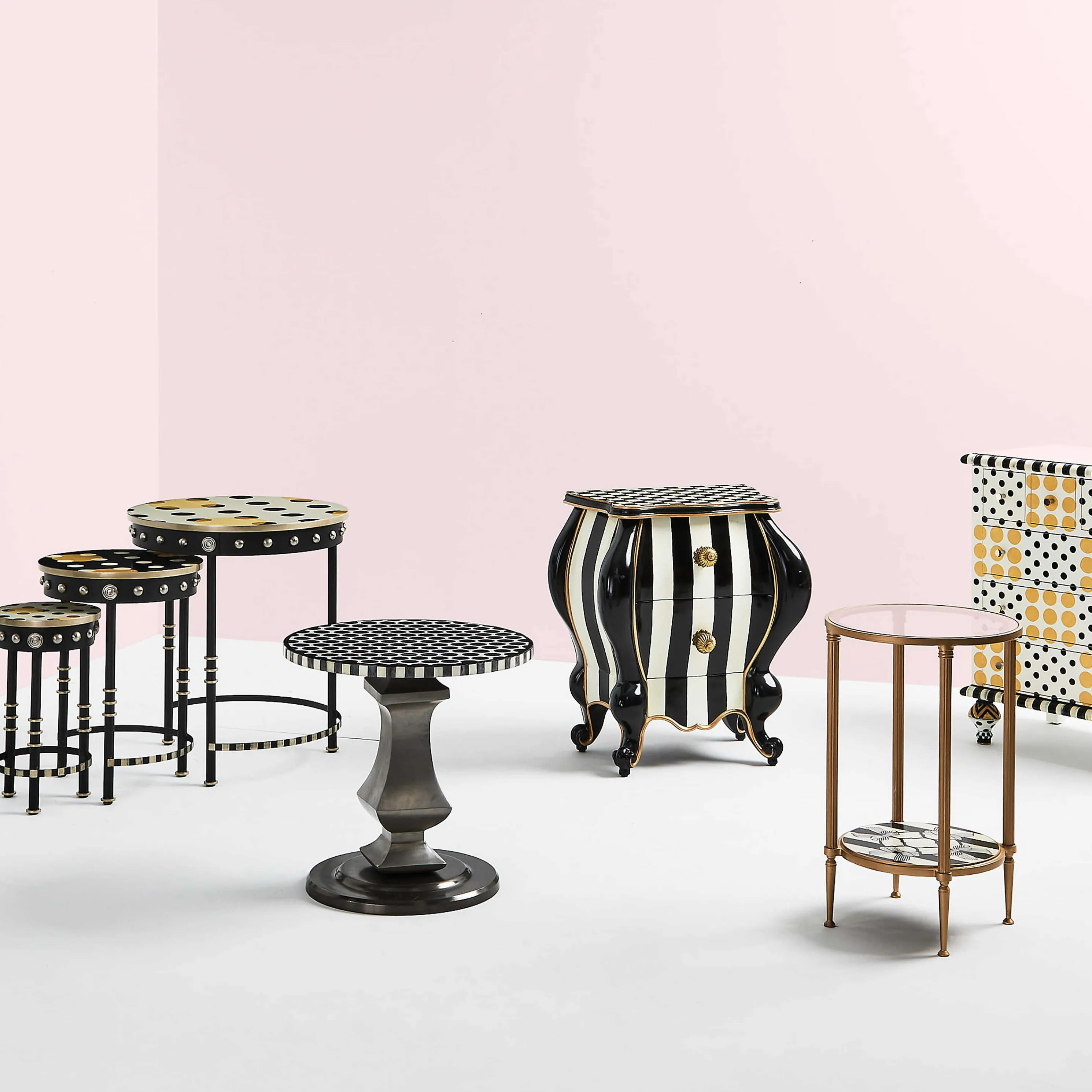 Spot On Nesting Tables - Set Of 3