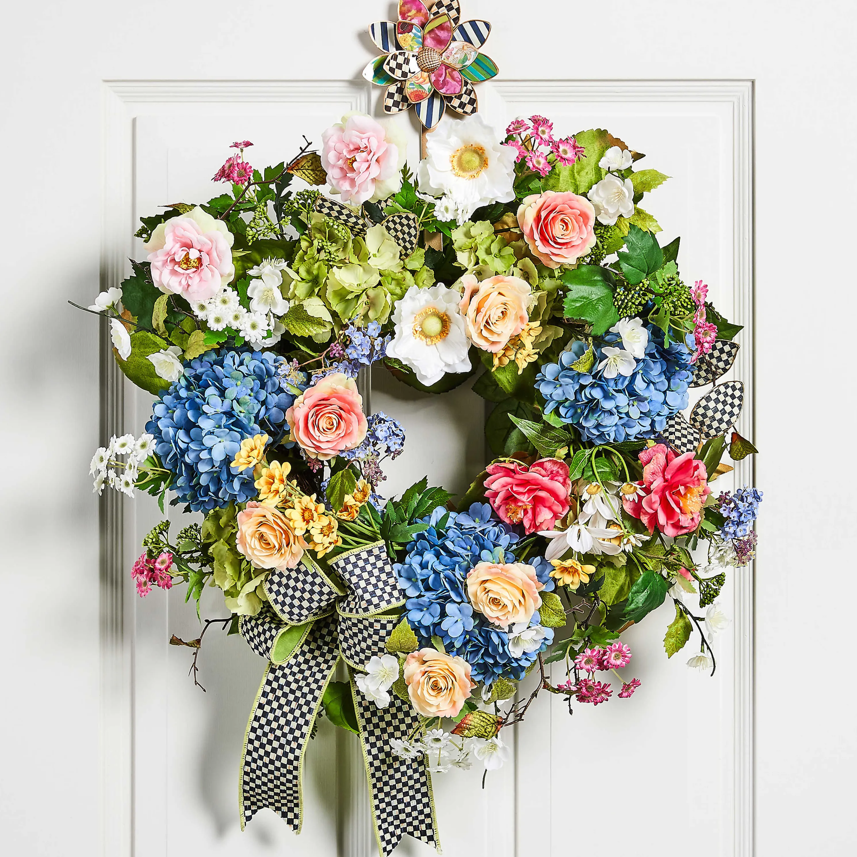 Spring Blooms Wreath