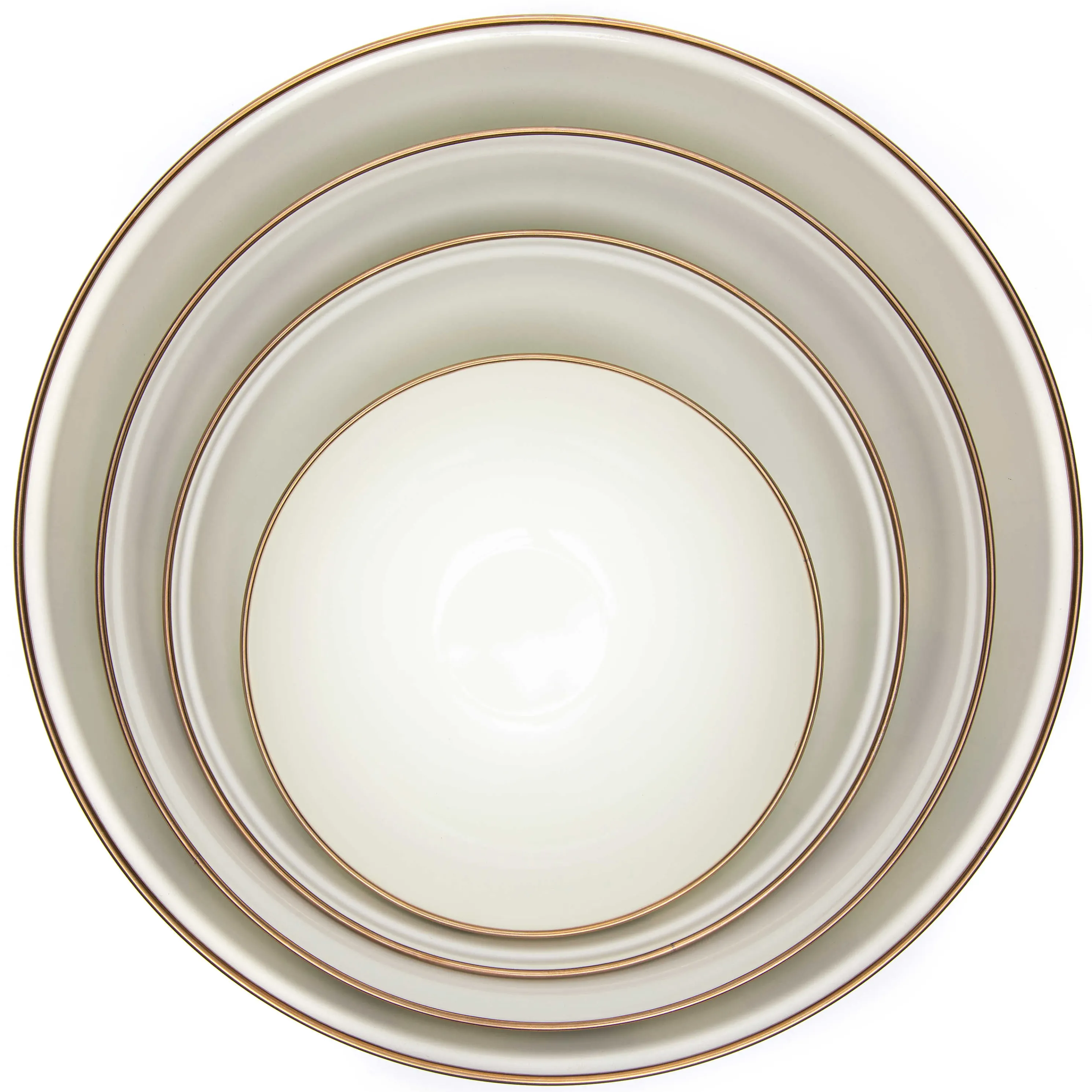 Sterling Check Enamel Everyday Bowl - Large