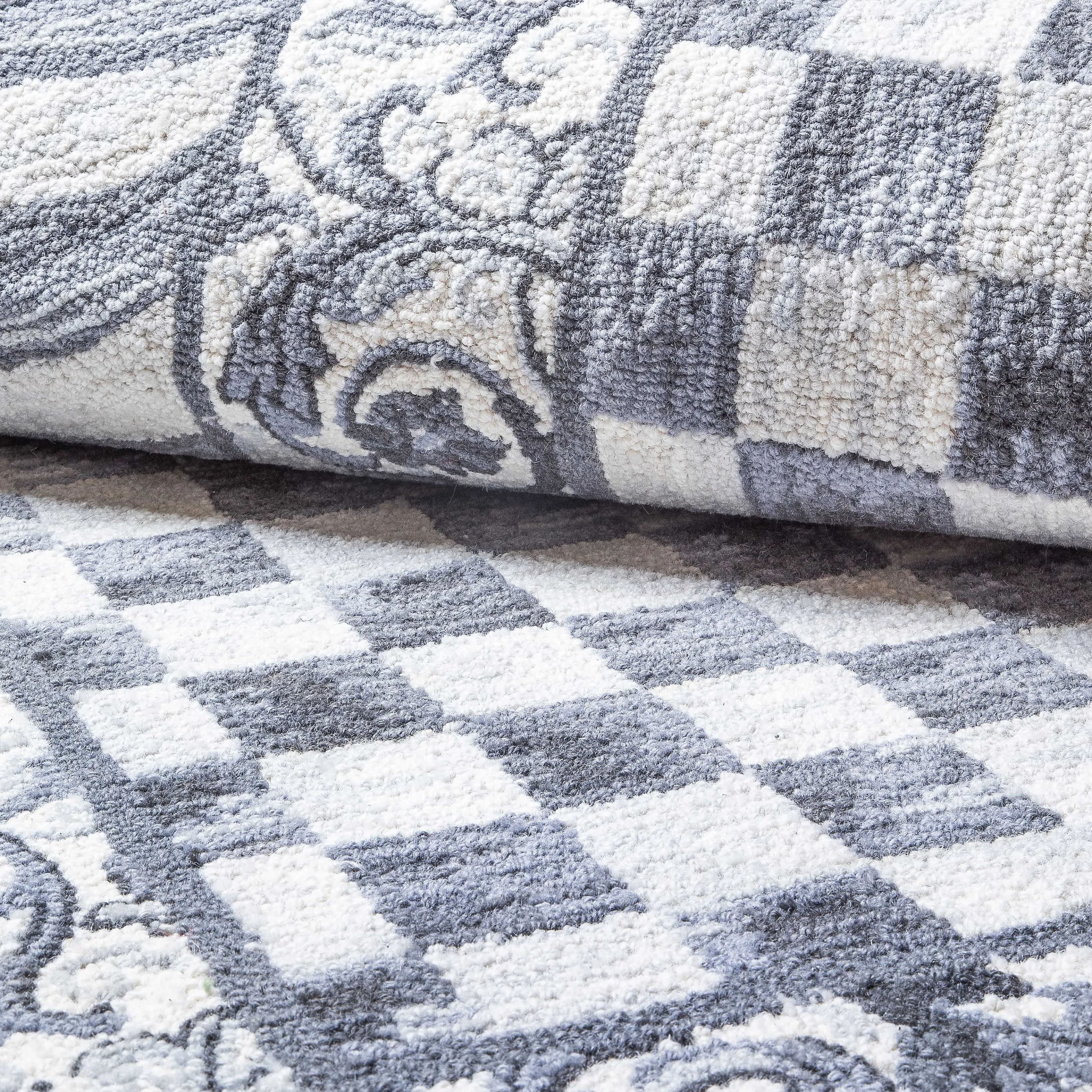 Sterling Check Rug - 2' X 3'