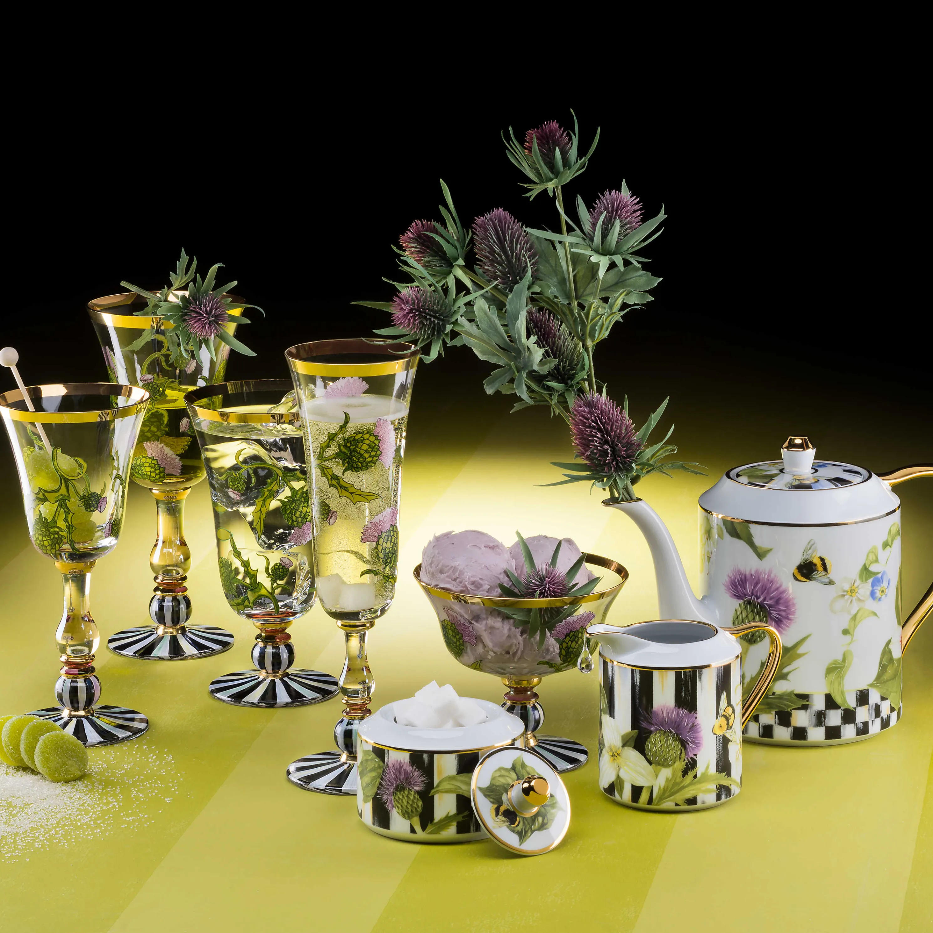 Thistle & Bee Teapot