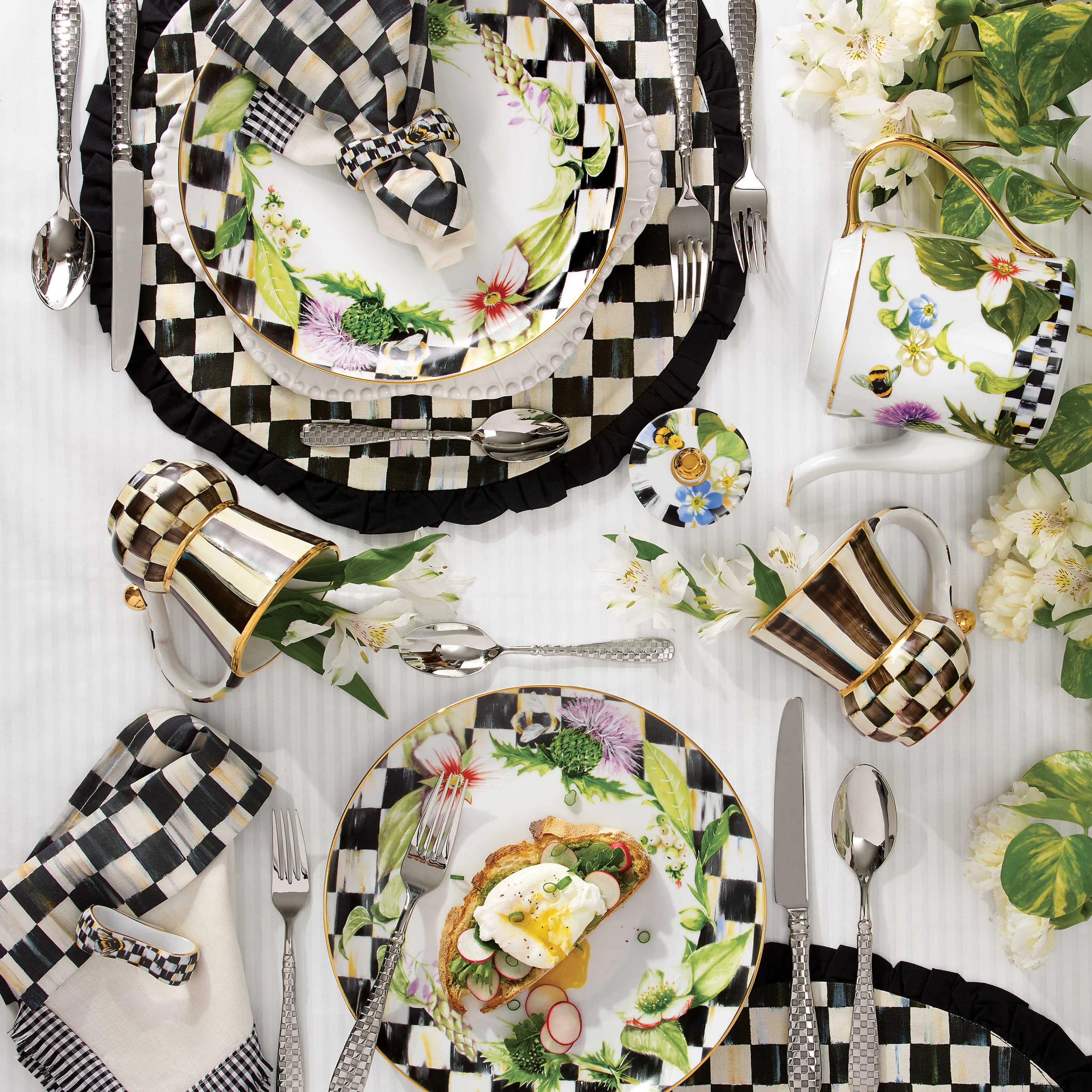 Thistle & Bee Teapot