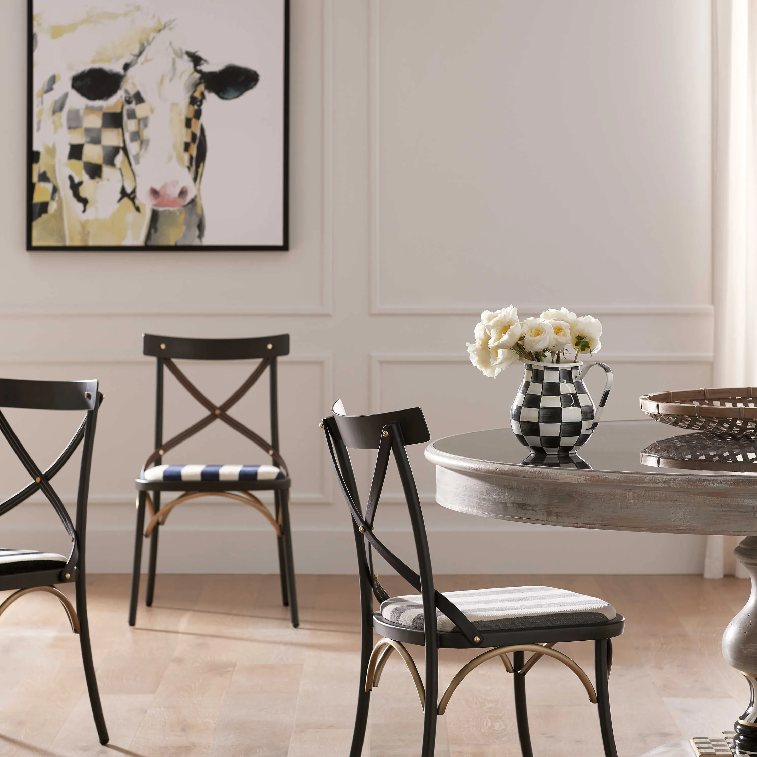 Tuscan Farm Pedestal Table