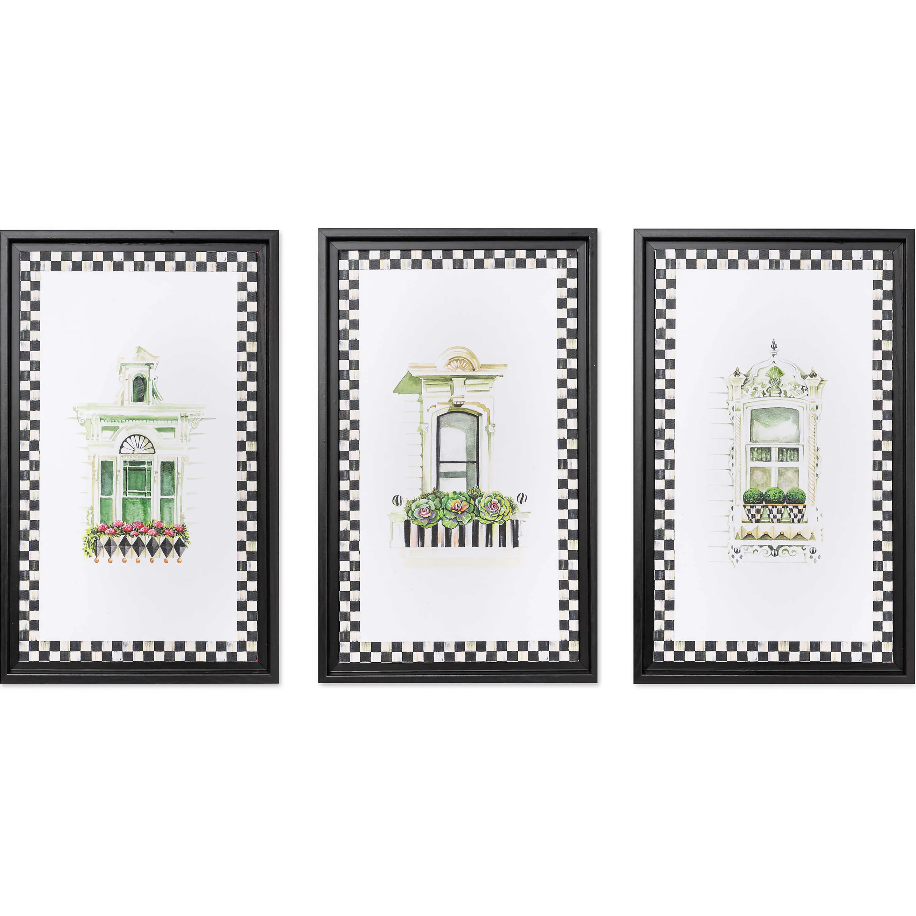 Window Wall Art - Set Of 3